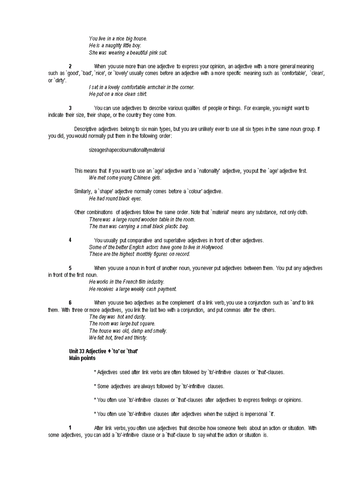 image for page Clause and sentence structure Main points