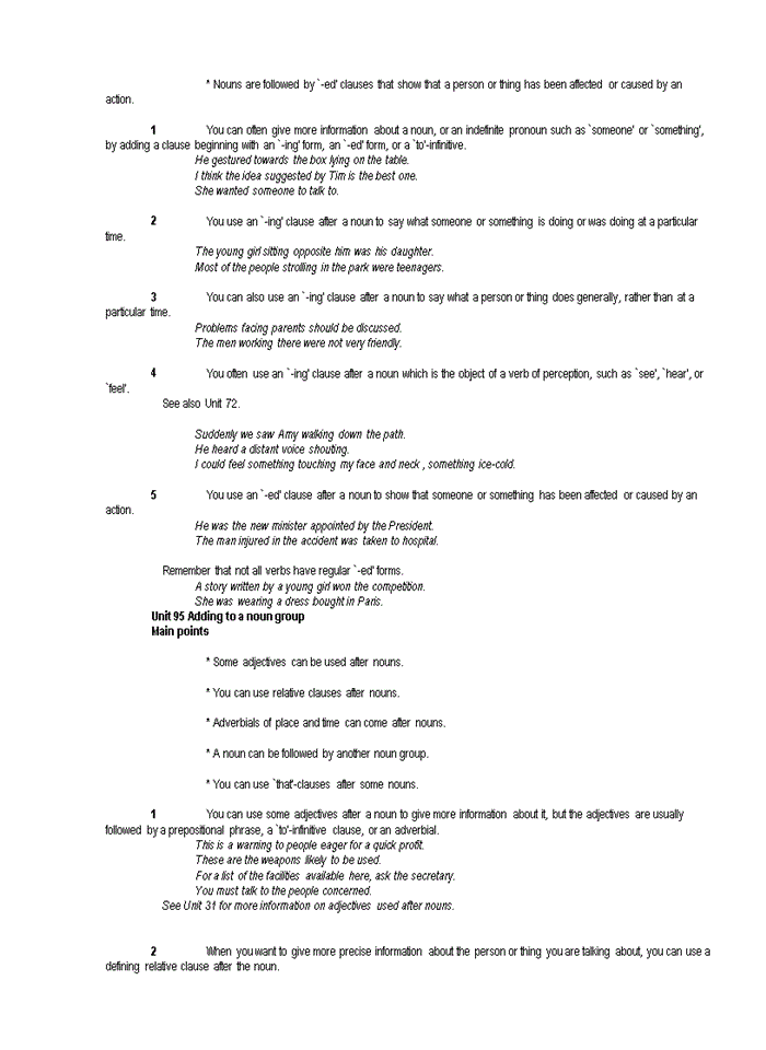 image for page Clause and sentence structure Main points