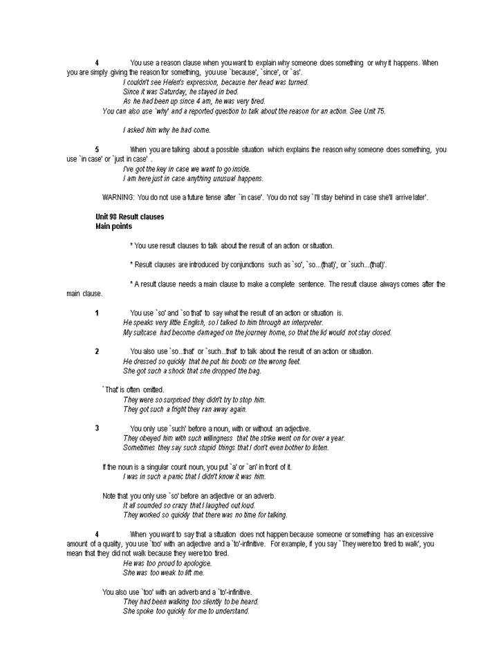 image for page Clause and sentence structure Main points