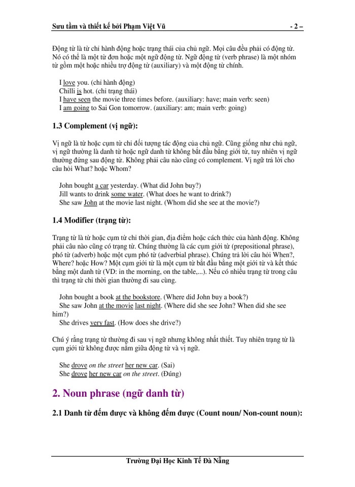 image for page Ôn tập ngữ pháp tiếng Anh