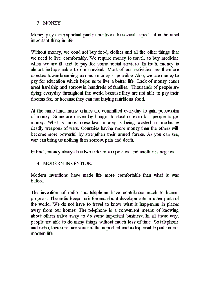 image for page Speaking topics 2