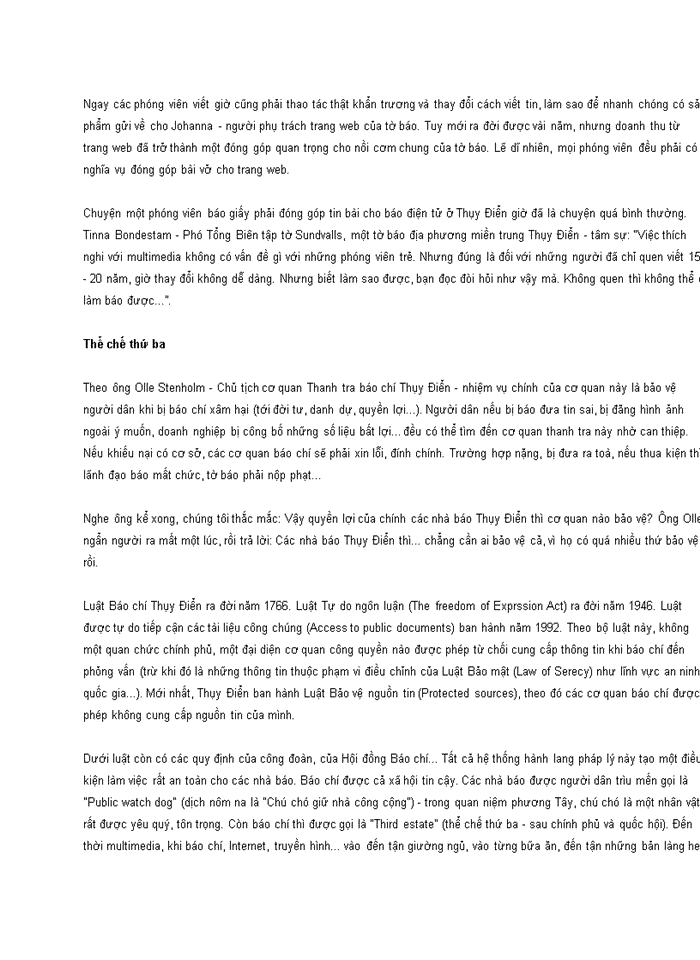 image for page Internet: Xu hướng phát triển của báo chí