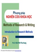 Phương pháp nghiên cứu khoa học