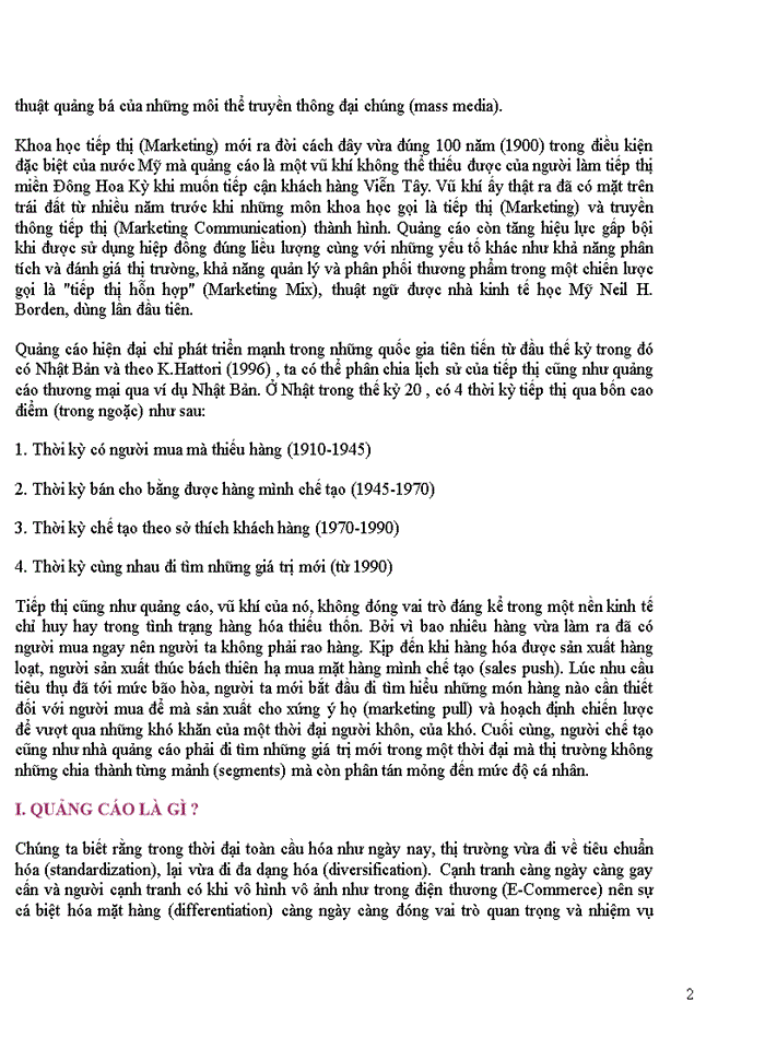 image for page Vai trò của quảng cáo trong kinh tế thị trường