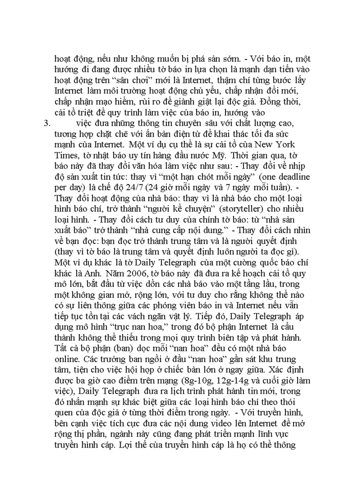 image for page Xu hướng Báo chí - Document Transcript