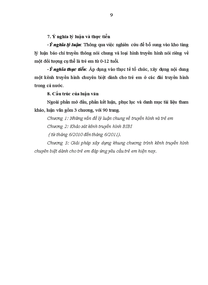 image for page Xây dựng khung chương trình kênh truyền hình dành cho trẻ em Việt Nam