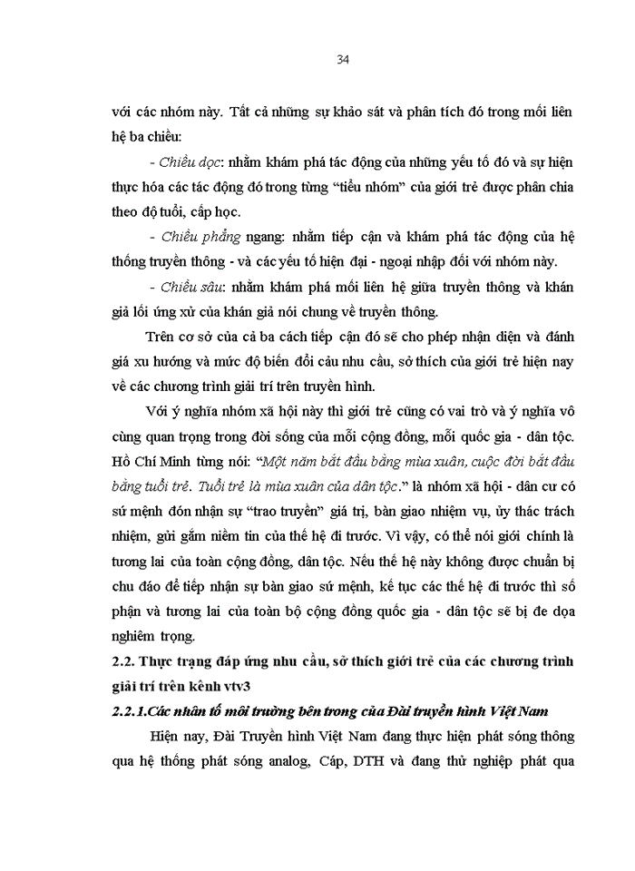 image for page Các chương trình giải trí truyền hình với việc đáp ứng nhu cầu, sở thích của giới trẻ hiện nay