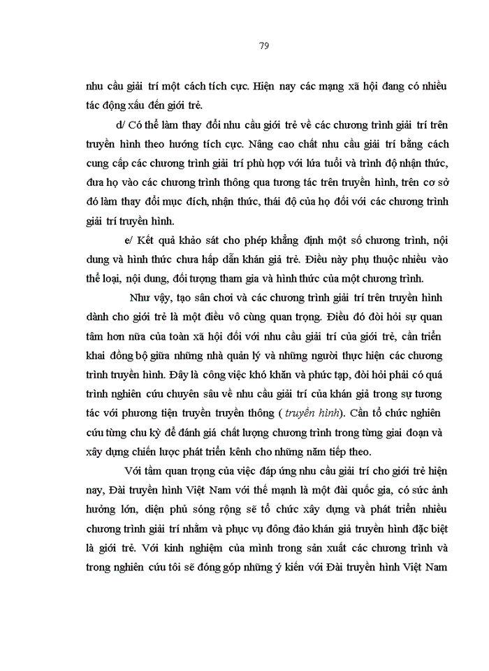 image for page Các chương trình giải trí truyền hình với việc đáp ứng nhu cầu, sở thích của giới trẻ hiện nay