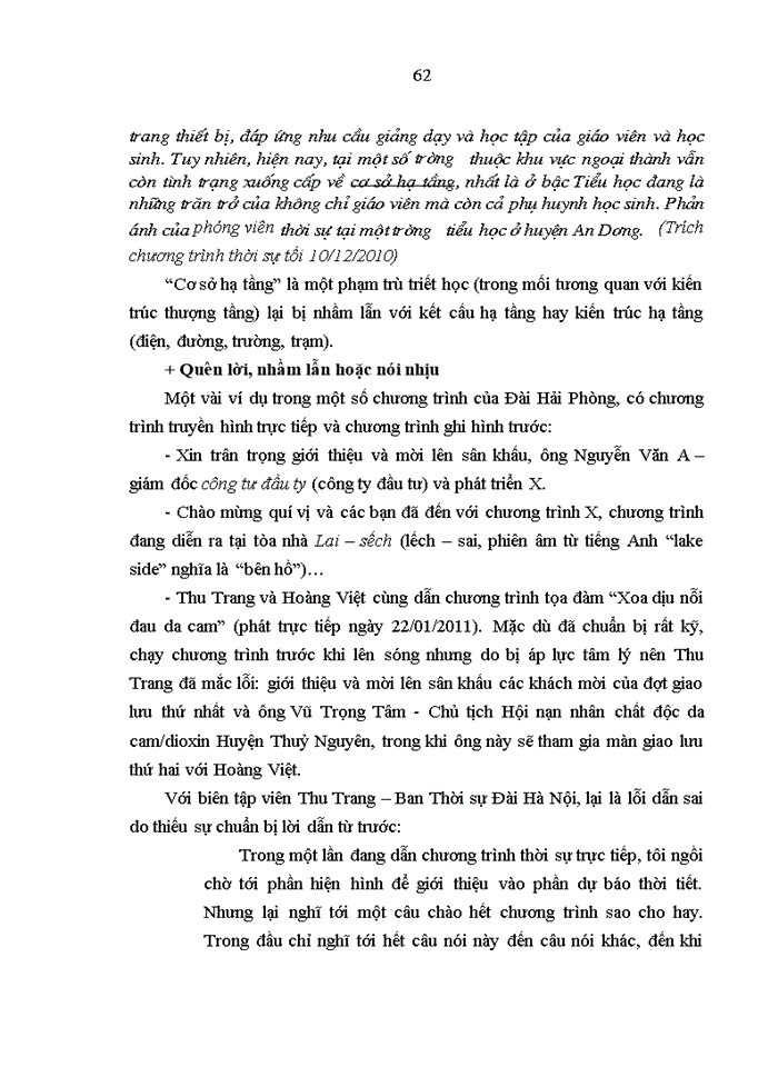 image for page Hoạt động dẫn chương trình truyền hình của Đài PT – TH địa phương