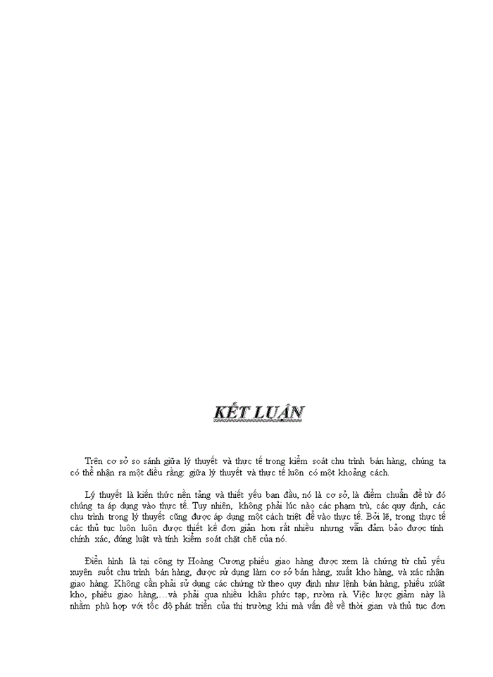 image for page Kiểm soát nội bộ chu trình bán hàng tại công ty TNHH TM Hoàng Cương