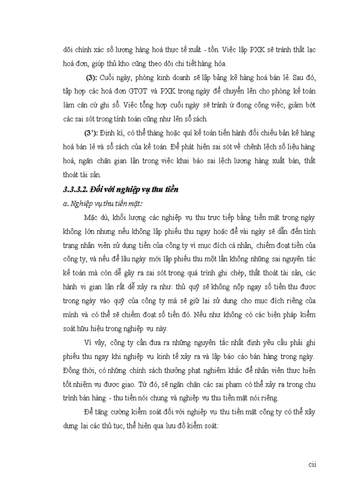 image for page Tìm hiểu hệ thống kiểm soát nội bộ chu trình bán hàng - thu tiền tại công ty TNHH đầu tư phát triển Vân Long