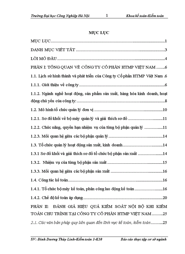 image for page Thực trạng quản lý hoạt động sản xuất kinh doanh tại Công ty Cổ phần HTMP Việt Nam