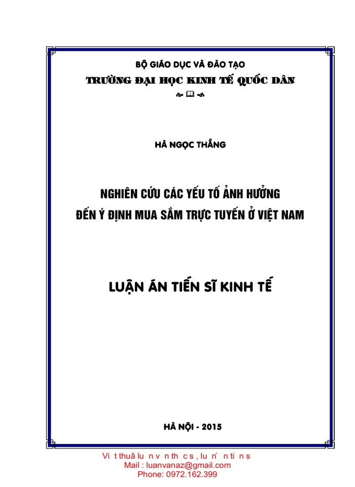 image for page NGHIÊN cứu các yếu tố ảnh hưởng đến ý định mua sắm trực tuyến ở việt nam