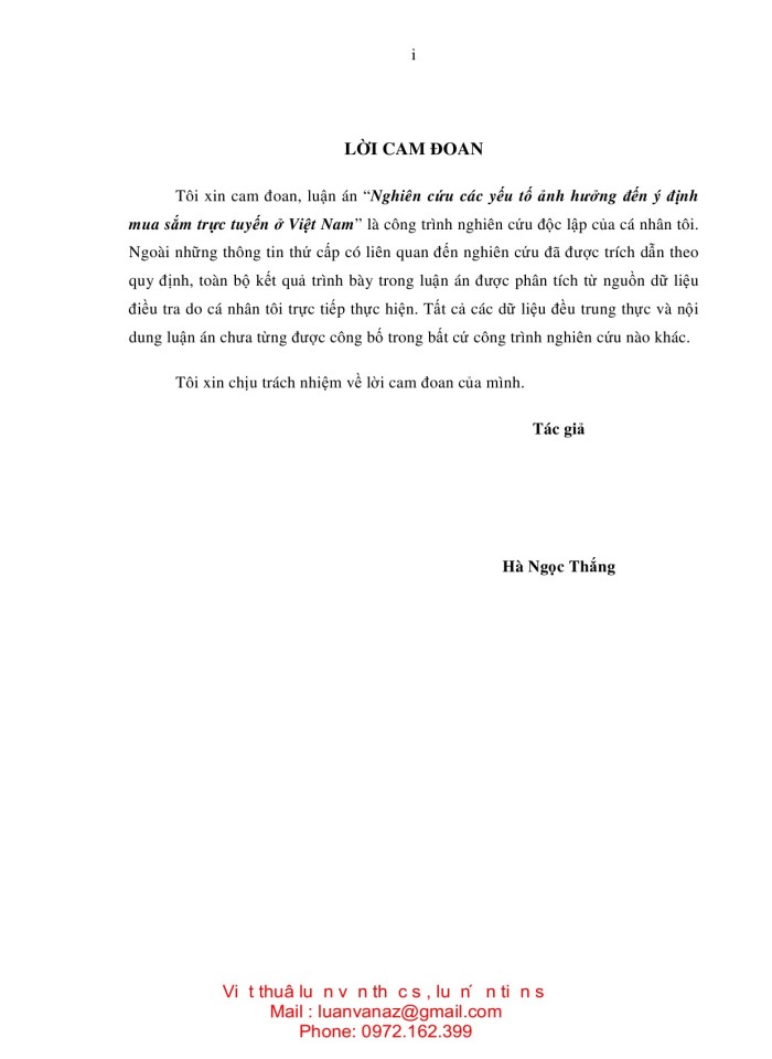 image for page NGHIÊN cứu các yếu tố ảnh hưởng đến ý định mua sắm trực tuyến ở việt nam