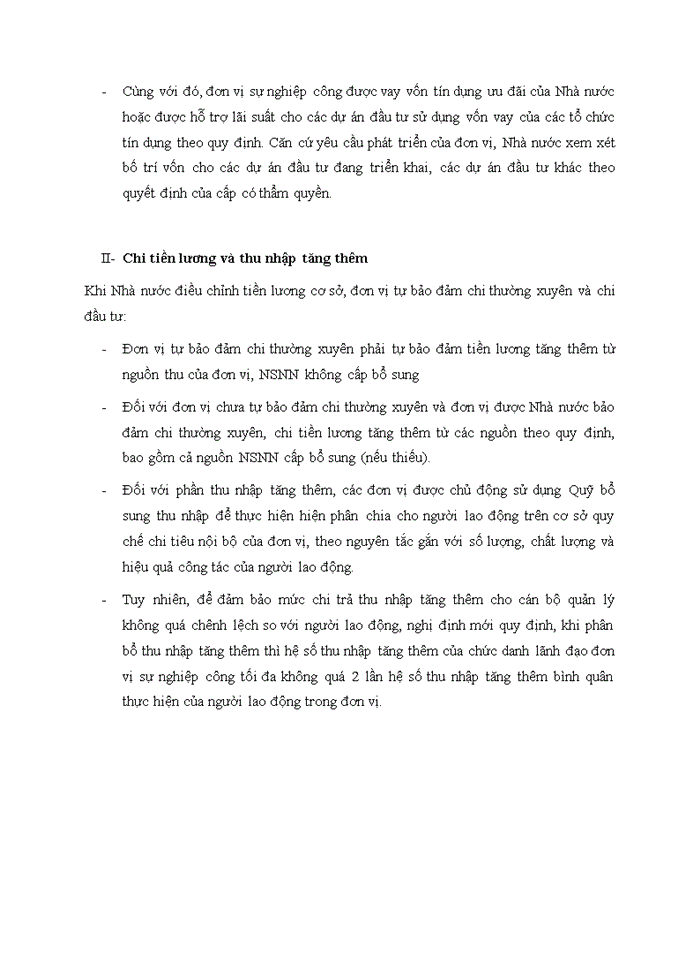 image for page Hoạt động của tự chủ tài chính dựa trên tài chính công