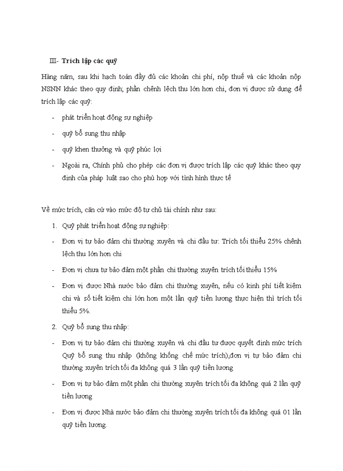 image for page Hoạt động của tự chủ tài chính dựa trên tài chính công