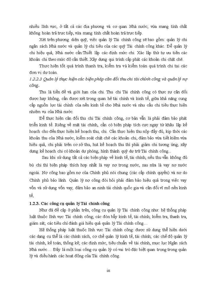 image for page Tổng quan của Tài chính công và quản lý tài chính công ở Việt Nam
