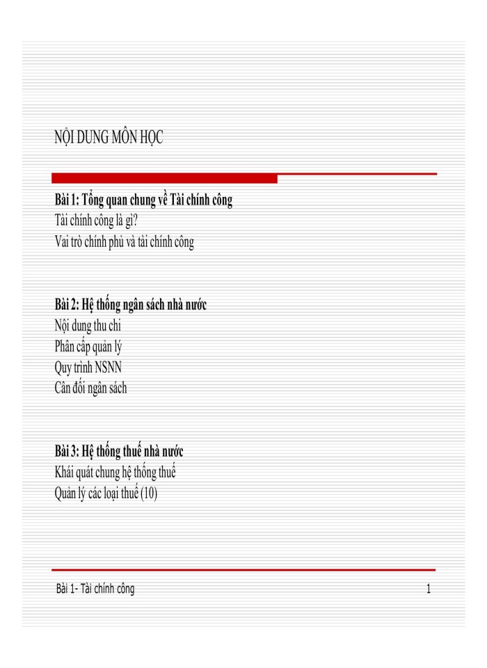 image for page Tài chính công