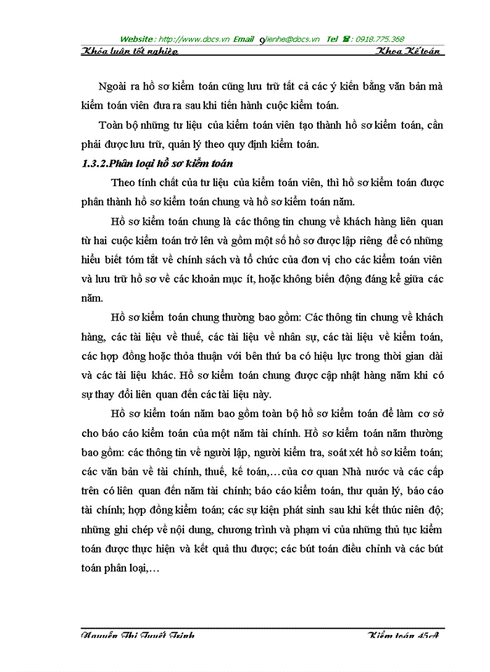 image for page Hoàn thiện tổ chức hồ sơ kiểm toán trong kiểm toán báo cáo tài chính tại Công ty Dịch vụ Tư vấn Tài chính Kế toán và Kiểm toán