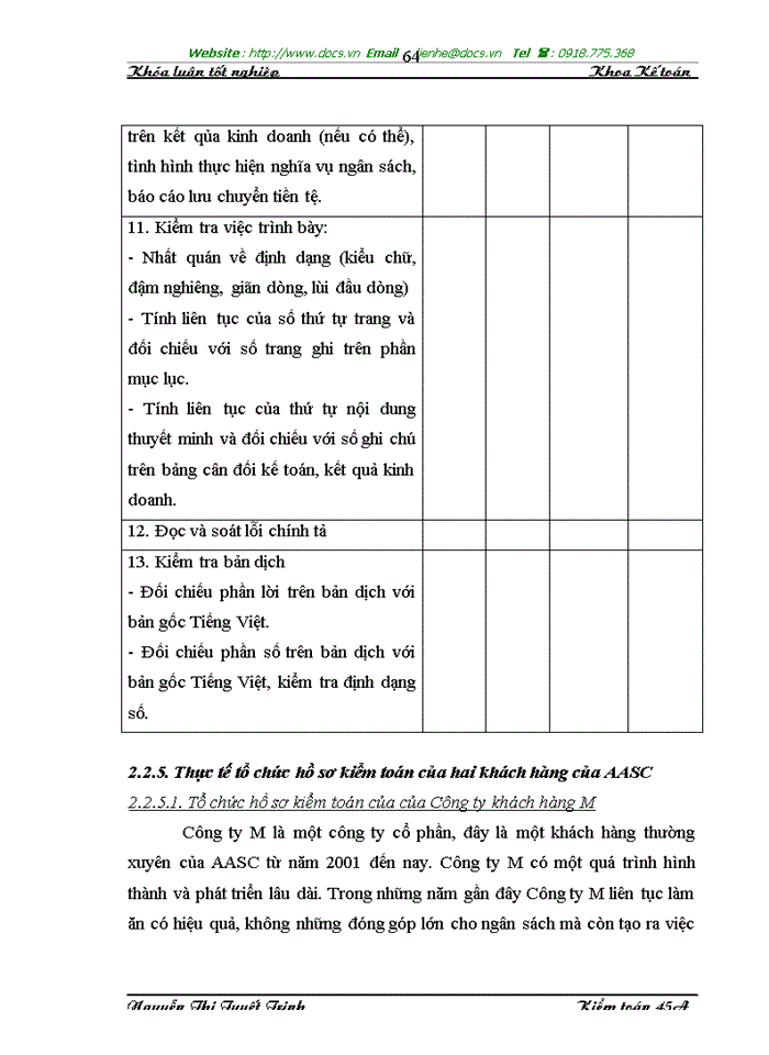 image for page Hoàn thiện tổ chức hồ sơ kiểm toán trong kiểm toán báo cáo tài chính tại Công ty Dịch vụ Tư vấn Tài chính Kế toán và Kiểm toán