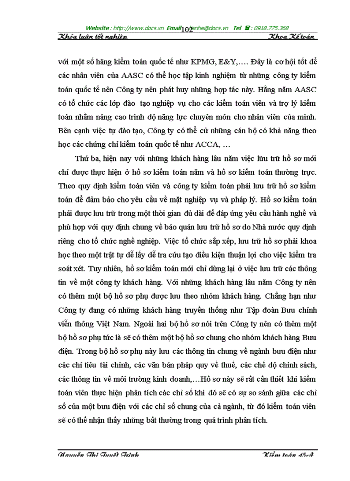 image for page Hoàn thiện tổ chức hồ sơ kiểm toán trong kiểm toán báo cáo tài chính tại Công ty Dịch vụ Tư vấn Tài chính Kế toán và Kiểm toán