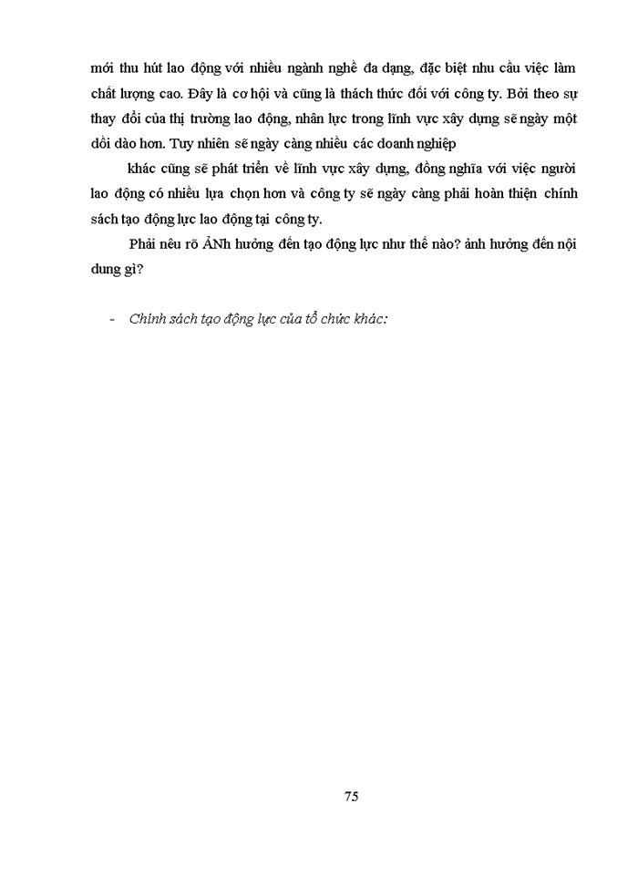 image for page Hoàn thiện công tác Tạo động lực cho người lao động tại Công ty TNHH xây dựng Trường An - Quảng Ninh