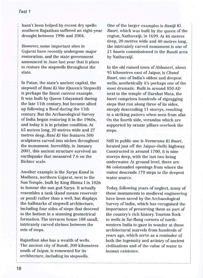 image for page Reading passage 1