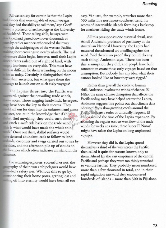 image for page Reading passage 1