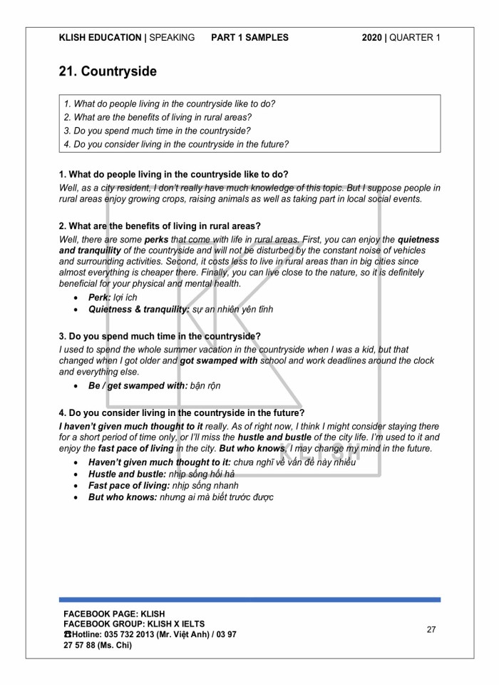 image for page Klish speaking past 1