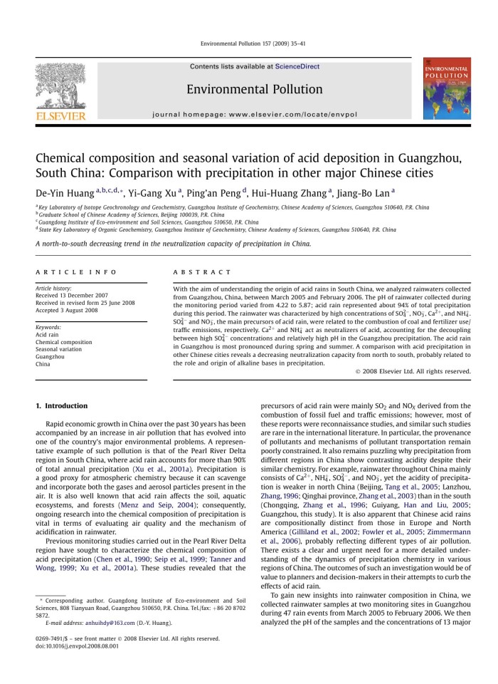 image for page Environmental Pollution