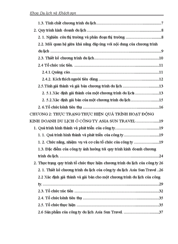 image for page Hoàn thiện quy trình tổ chức thực hiện chương trình du lịch dành cho khách nước ngoài vào Việt Nam của công ty du lịch Asia Sun Travel