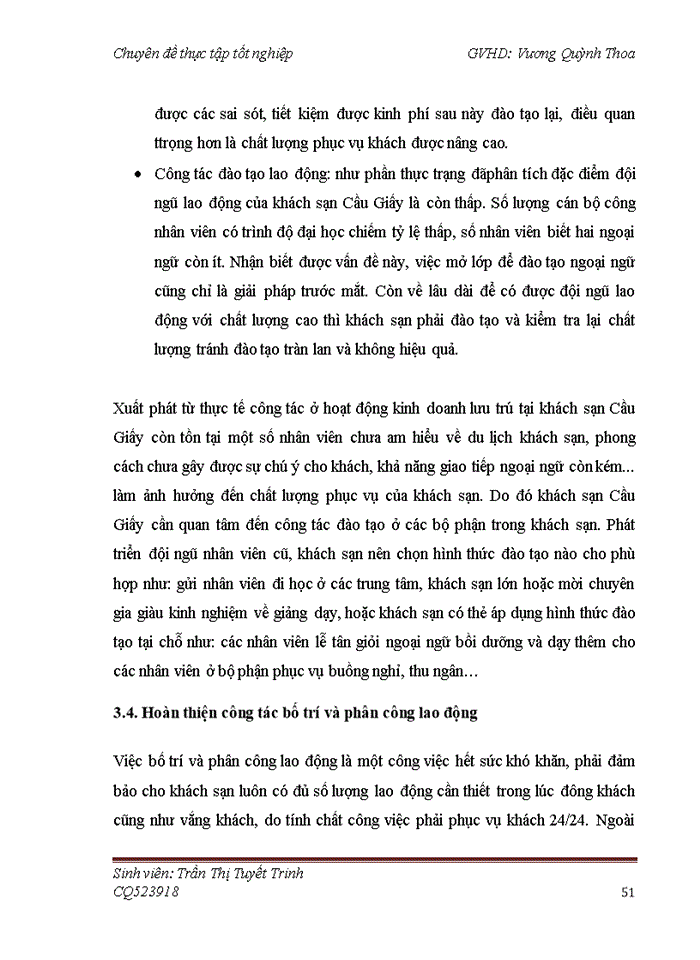 image for page Hoàn thiện hoạt động kinh doanh lưu trú tại khách sạn Cầu Giấy