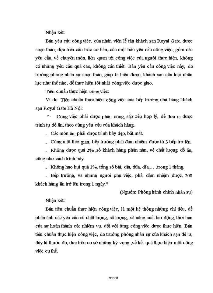 image for page Hoàn thiện công tác quản trị nhân lực tại khách sạn Royal Gate Hà Nội
