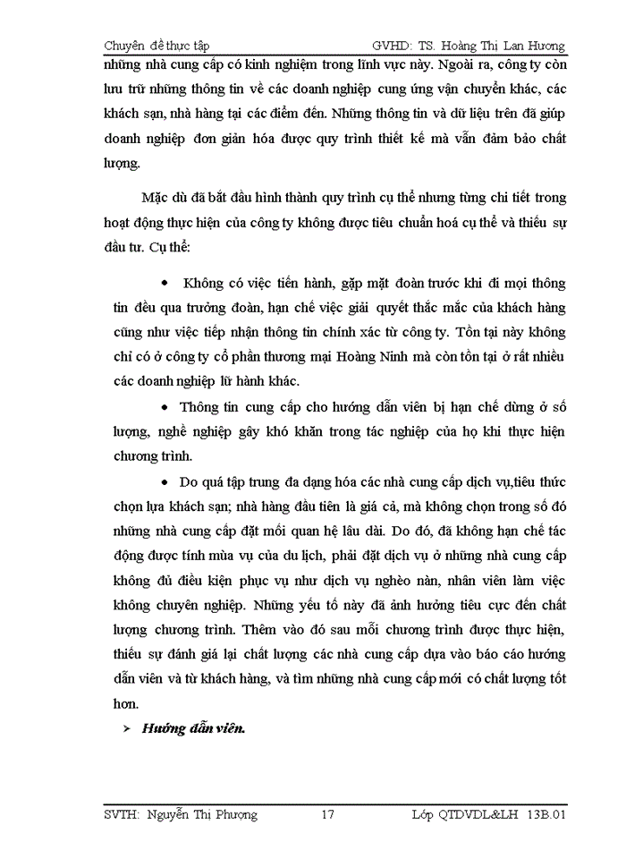image for page Giải pháp nâng cao chất lượng các chương trình du lịch nội địa của công ty cp thương mại và du lịch hoàng ninh