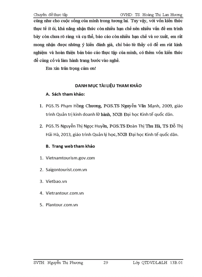 image for page Giải pháp nâng cao chất lượng các chương trình du lịch nội địa của công ty cp thương mại và du lịch hoàng ninh