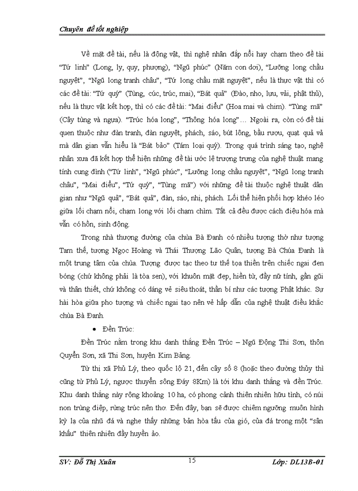 image for page Phát triển du lịch văn hóa ở tỉnh Hà Nam