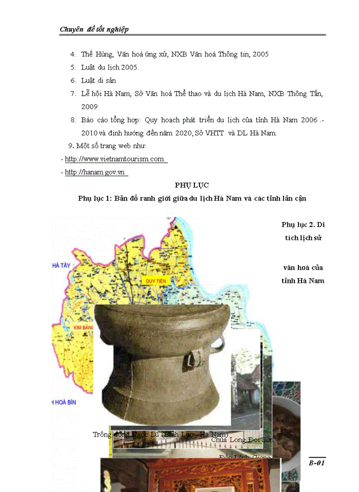 image for page Phát triển du lịch văn hóa ở tỉnh Hà Nam
