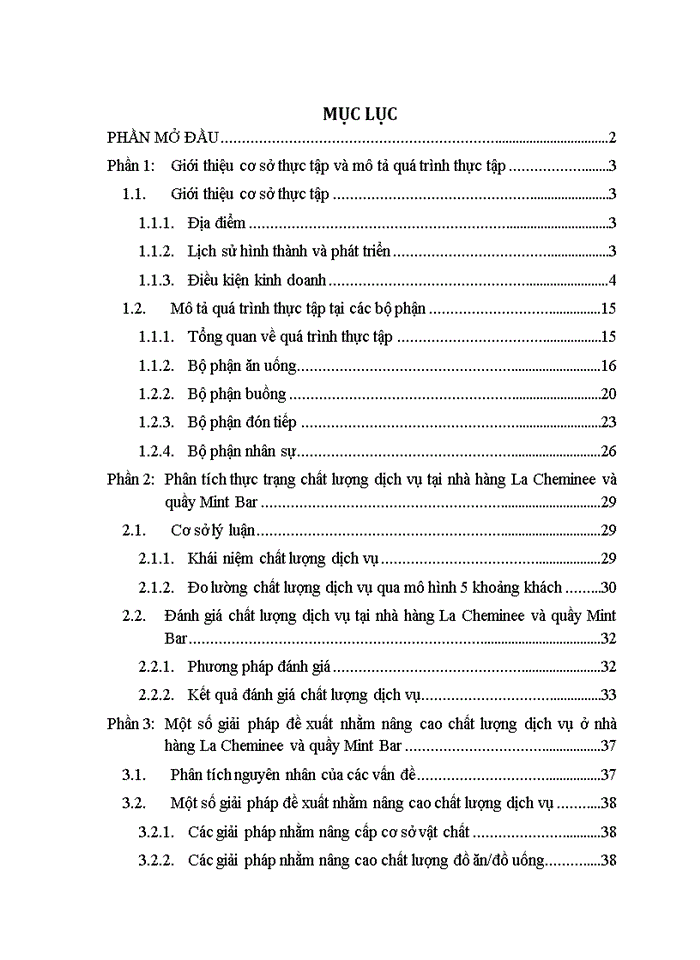 image for page Một số giải pháp đề xuất nhằm nâng cao chất lượng dịch vụ tại nhà hàng la CHEMINEE và quầy MINT BAR (KS PULLMAN HANOI)