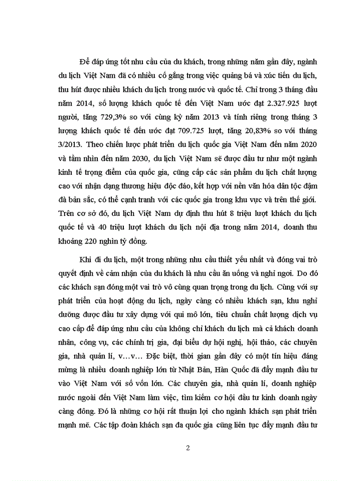 image for page Nghiên cứu quy trình phục vụ của bộ phận lễ tân tại khách sạn JW Marriott Hano
