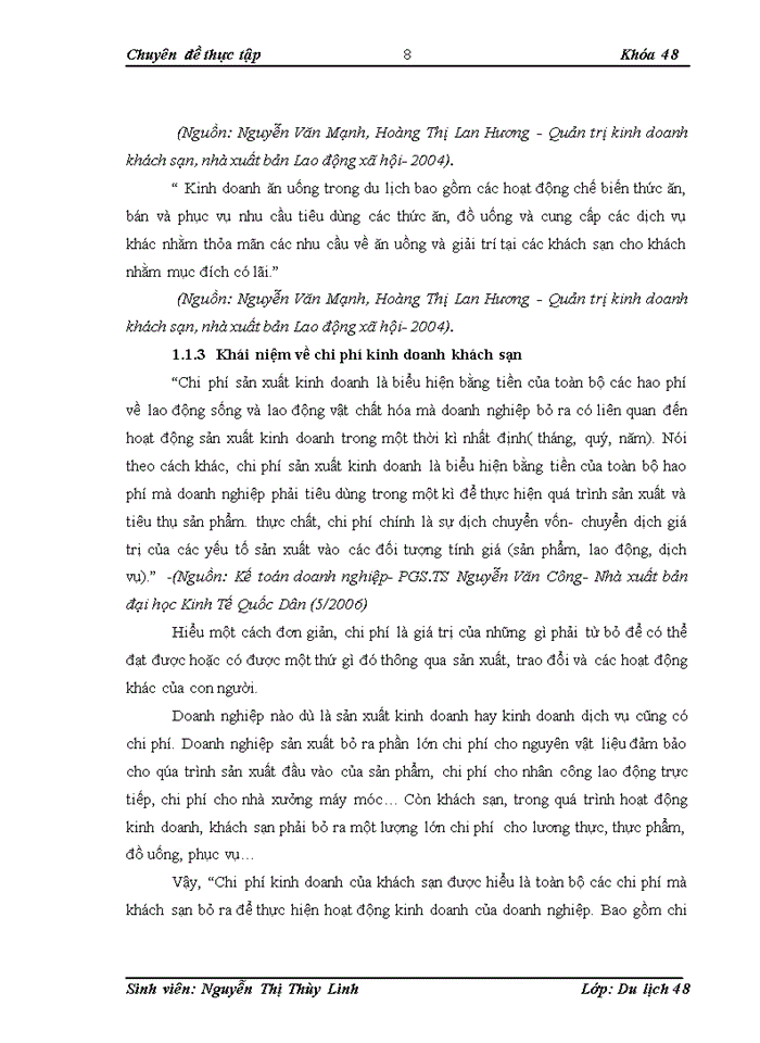 image for page Chi phí kinh doanh và giải pháp tiết kiệm chi phí trong kinh doanh khách sạn tại khách sạn làng quốc tế Hướng Dương- Sunflower Hải Phòng