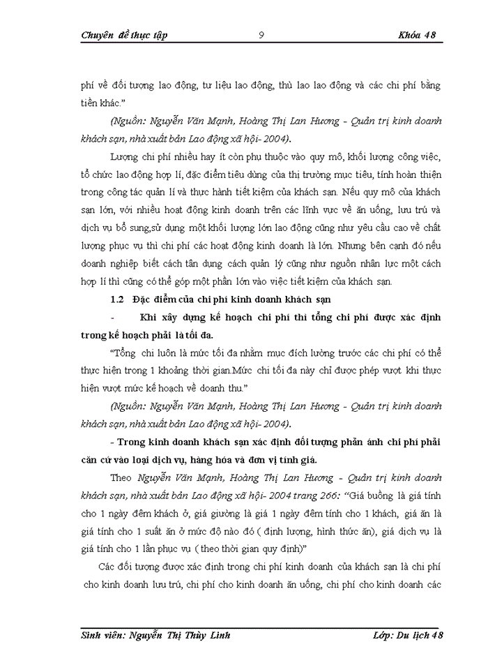 image for page Chi phí kinh doanh và giải pháp tiết kiệm chi phí trong kinh doanh khách sạn tại khách sạn làng quốc tế Hướng Dương- Sunflower Hải Phòng