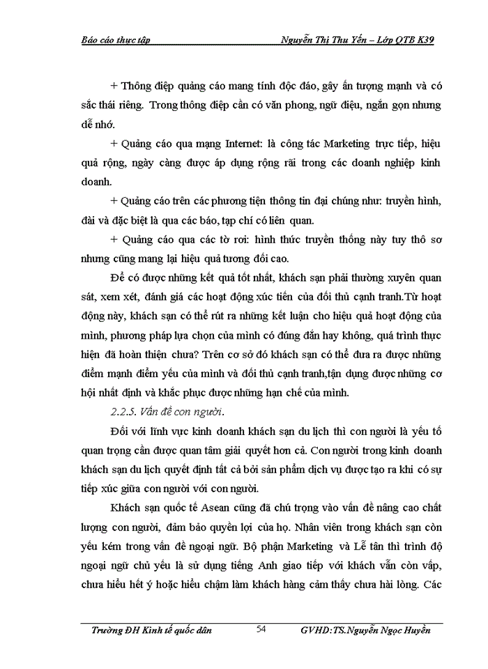 image for page Giải pháp Marketing nhằm thu hút khách du lịch quốc tế đến với khách sạn Asean của công ty TNHH Thương mại du lịch và dịch vụ Rồng Vàng