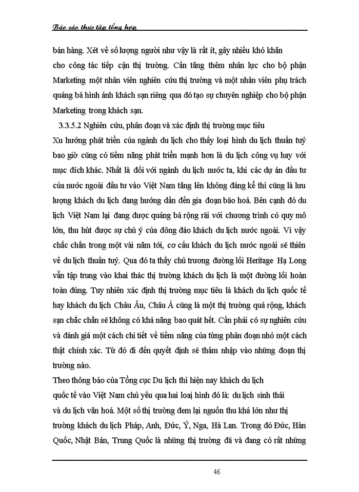 image for page Xây dựng chiến lược Marketing – Mix của khách sạn Heritage Hạ Long