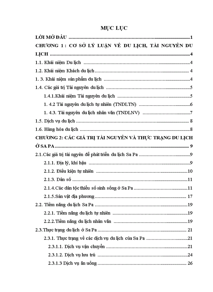 image for page Phát triển du lịch tại Huyện Sa Pa – Lào Cai