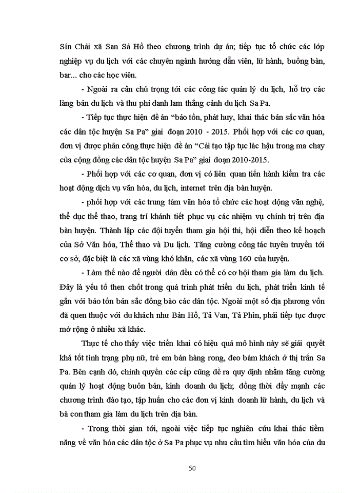 image for page Phát triển du lịch tại Huyện Sa Pa – Lào Cai