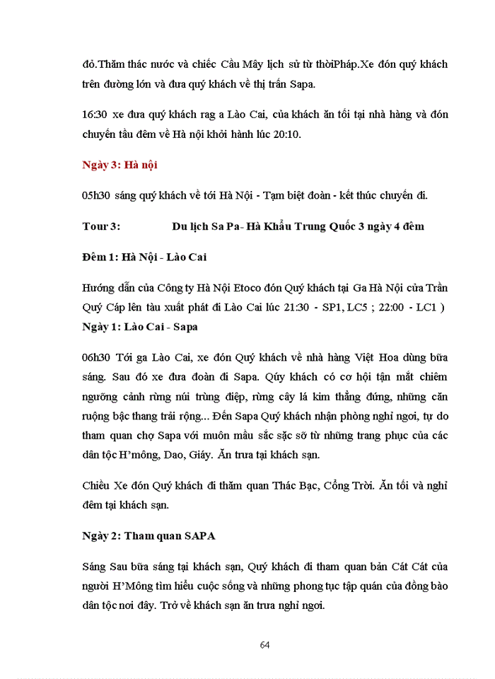 image for page Phát triển du lịch tại Huyện Sa Pa – Lào Cai