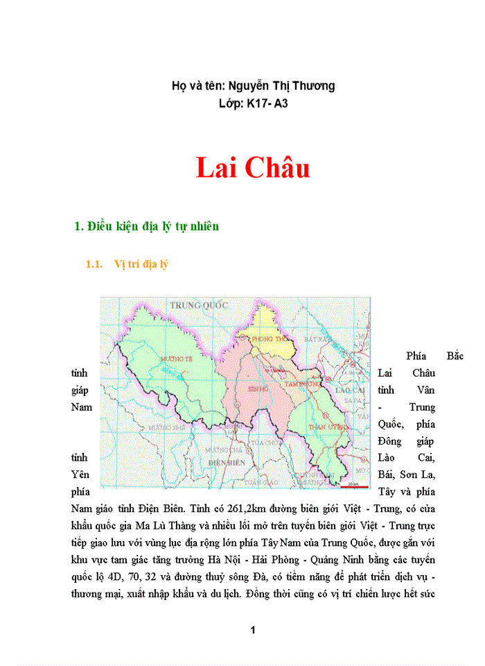 Lai châu và những kỳ quan, lễ hội độc đáo