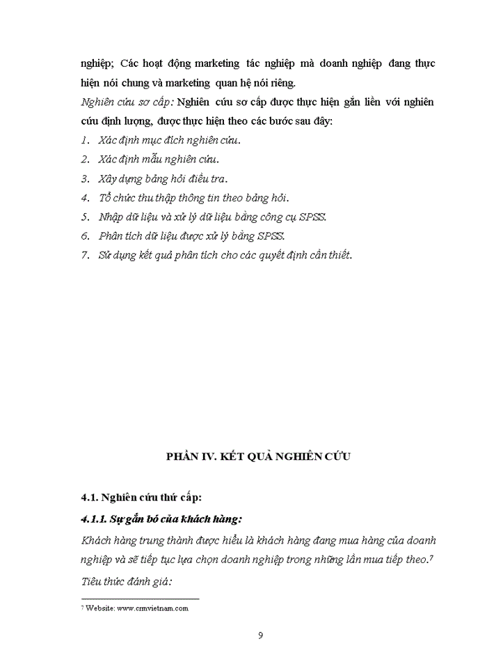 image for page Nghiên cứu và vận dụng các mô hình lý thuyết nhằm xây dựng mô hình đánh giá các yếu tố quyết định và ảnh hưởng đến sự trung thành của khách hàng