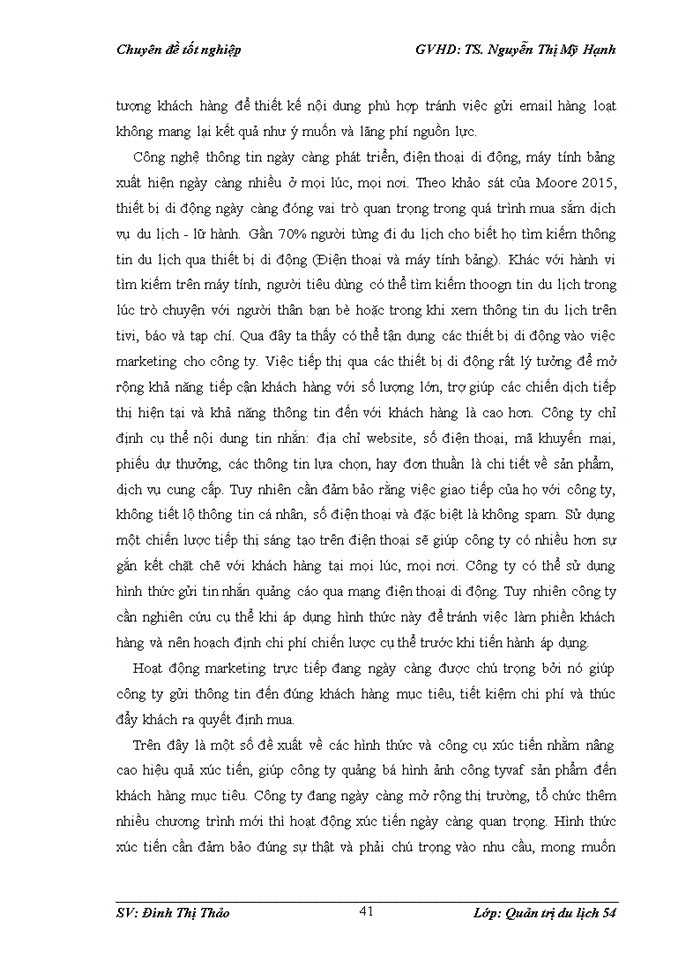 image for page Đẩy mạnh hoạt động xúc tiến hỗn hợp của công ty cổ phần và du lịch khám phá Việt Nam