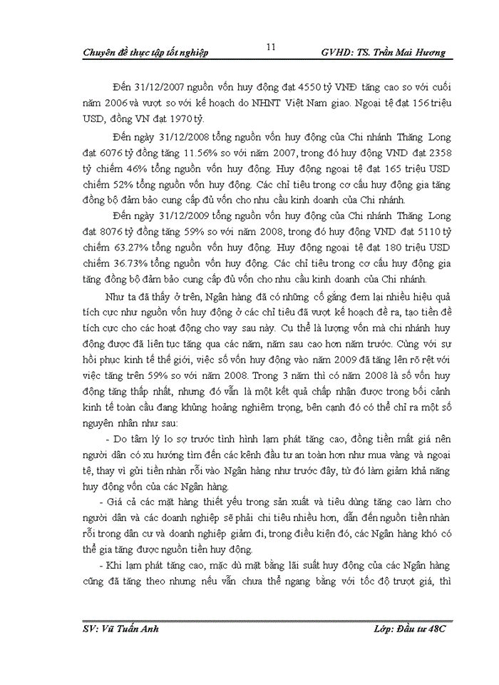 image for page Thực trạng và giải pháp nâng cao chất lượng thẩm định khía cạnh tài chính dự án đầu tư vay vốn tại ngân hàng Ngoại Thương – chi nhánh Thăng Long